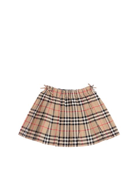 burberry school skirt|burberry pleated girls skirts.